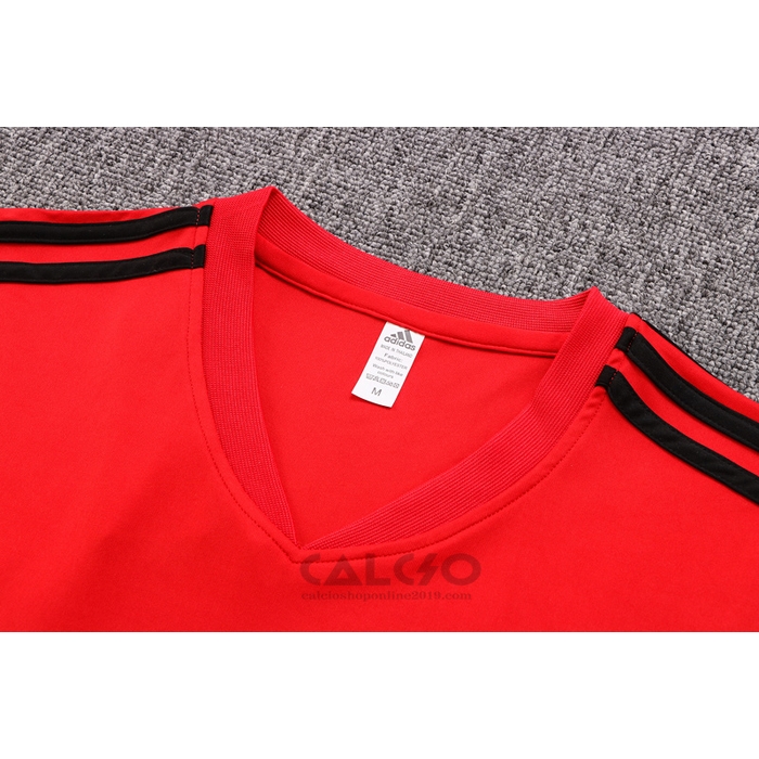 Tuta da Track Flamengo Manica Corta 2022-2023 Rosso